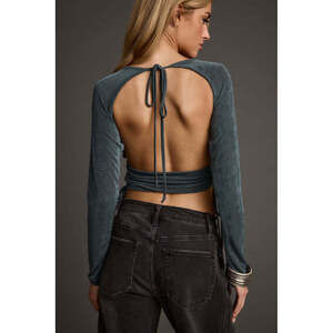 12th Tribe Nala Emerald Crop Top Size XLXL